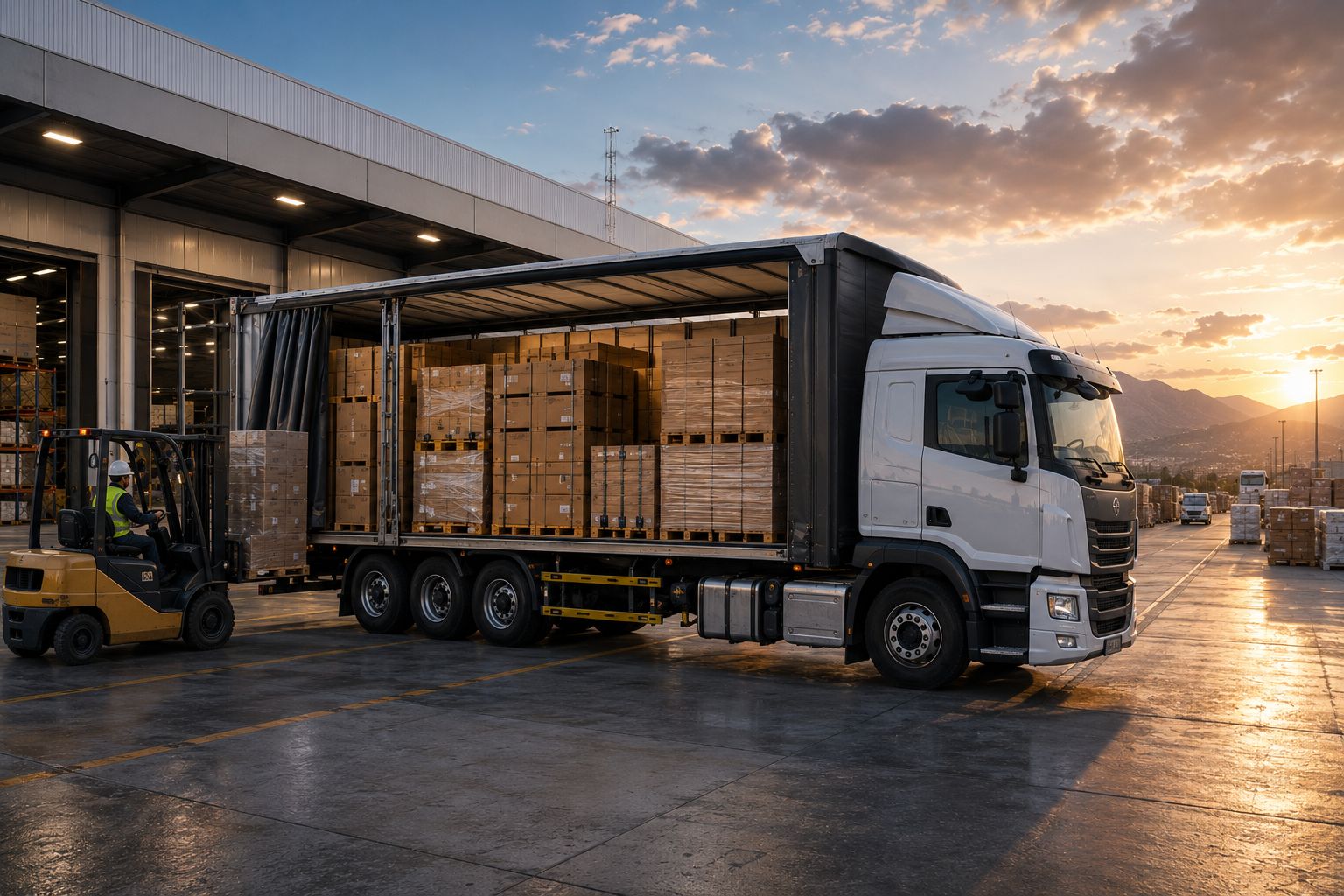 Dry Cargo & General Materials Trailer Line